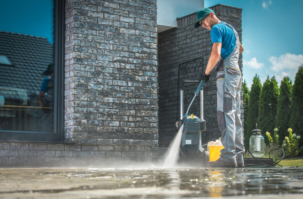 driveway pressure cleaning